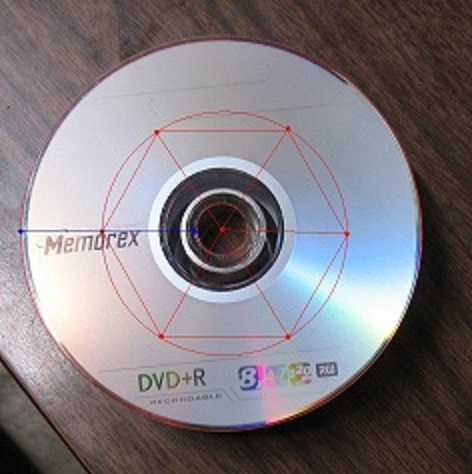 Photo of a CD ROM disc
